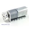 מנוע 20Dx44L מהירות 90rpm @ 6V - ציר קצר