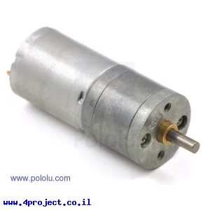 מנוע LP 25Dx56L מהירות 15rpm @ 6V