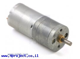 מנועי DC בקוטר 25 מ"מ, 6V