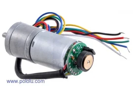 תמונה של מוצר מנוע LP 25Dx52L מהירות 170rpm @ 6V עם מקודד
