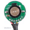 מנוע LP 25Dx54L מהירות 78rpm @ 6V עם מקודד