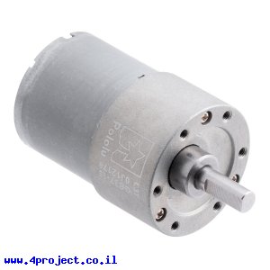 מנוע 37Dx52L מהירות 540rpm @ 12V