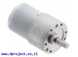תמונה של מוצר מנוע 37Dx54L מהירות 150rpm @ 12V