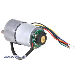 מנוע 37Dx54L מהירות 200rpm @ 12V עם מקודד - גרסה קודמת