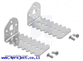 תמונה של מוצר מחזיק מנוע למנועי DC בקוטר 25 מ"מ - זוג - גרסה קודמת