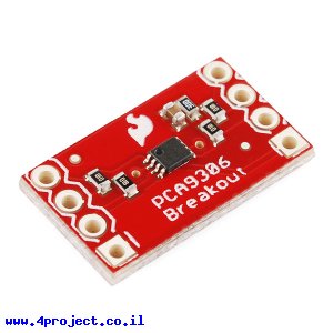 כרטיסון מתאם רמות לוגיות PCA9306 - גרסה קודמת
