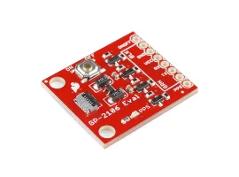 תמונה של מוצר כרטיסון עם מחבר למודול GPS GP-2106 ומעגלי המרת מתח
