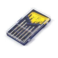 מברג שעונים - ערכה של 6 מברגים קטנים