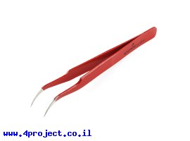תמונה של מוצר פינצטה מעוגלת (ESD safe)