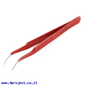 פינצטה מעוגלת (ESD safe)