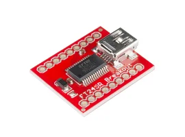 תמונה של מוצר מתאם USB ל-FIFO בעזרת רכיב FT245RL