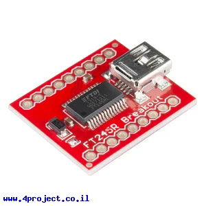 מתאם USB ל-FIFO בעזרת רכיב FT245RL