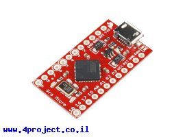 תמונה של מוצר כרטיס פיתוח Arduino Pro Micro 5V/16MHz - גרסה קודמת