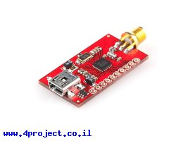 תמונה של מוצר מודול תקשורת nRF24LU1+ - מחבר RP-SMA - חיבור USB