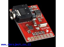 תמונה של מוצר מקלט רדיו FM Si4703 - כרטיס פיתוח - גרסה קודמת
