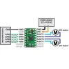 בקר מנוע DC ל-2 מנועים עד 1.2A - רכיב DRV8833