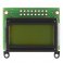 LCD טקסט 8x2, שחור על ירוק, 5V