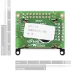 LCD טקסט 8x2, שחור על ירוק, 5V