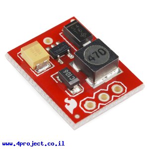 מודול ממיר מתח (מעלה) NCP1402 - 5V/30-200mA - SparkFun