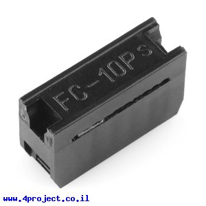 מחבר לחיצה לכבל שטוח 10 גידים - נקבה 2x5