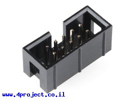 תמונה של מוצר מחבר זכר 2x5 לכבל שטוח