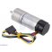 מנוע HP 25Dx48L מהירות 1000rpm @ 6V עם מקודד