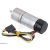 מנוע LP 25Dx52L מהירות 120rpm @ 6V עם מקודד