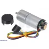 מנוע LP 25Dx52L מהירות 120rpm @ 6V עם מקודד