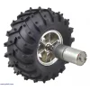 מנוע LP 25Dx52L מהירות 120rpm @ 6V עם מקודד