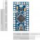כרטיס פיתוח Arduino Pro Mini 328 - 5V/16MHz