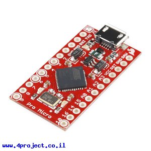 כרטיס פיתוח Arduino Pro Micro 5V/16MHz - גרסה ישנה