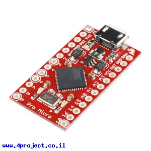 כרטיס פיתוח Arduino Pro Micro 5V/16MHz - גרסה ישנה