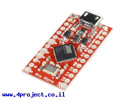 תמונה של מוצר כרטיס פיתוח Arduino Pro Micro 3.3V/8MHz - גרסה קודמת