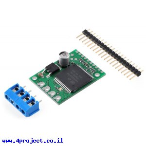 בקר מנוע DC עד 24V/12A עם חיישן זרם - רכיב VNH5019