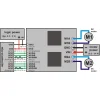 מגן Arduino - בקר לשני מנועי DC עד 24V/12A - גרסה קודמת