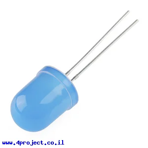 לד 10 מ"מ בסיסי - תכלת