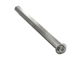 תמונה של מוצר מוט REX 8mm פלדה עם טבעת - אורך 112 מ"מ