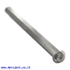 מוט REX 8mm פלדה עם טבעת - אורך 112 מ"מ