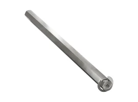 תמונה של מוצר מוט REX 8mm פלדה עם טבעת - אורך 144 מ"מ