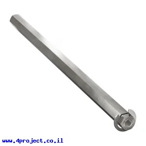 מוט REX 8mm פלדה עם טבעת - אורך 144 מ"מ