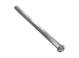 תמונה של מוצר מוט REX 8mm פלדה עם טבעת - אורך 168 מ"מ
