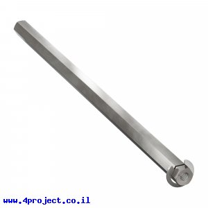 מוט REX 8mm פלדה עם טבעת - אורך 168 מ"מ