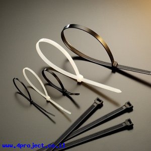 אזיקון 100x2.5mm שחור
