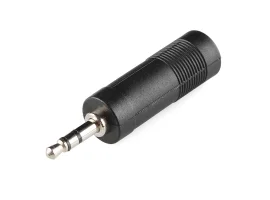 תמונה של מוצר מתאם מחבר אודיו 1/4" ל-3.5 מ"מ