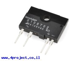 תמונה של מוצר ממסר SSR, 8A/125V