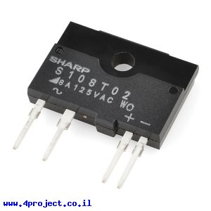 ממסר SSR, 8A/125V