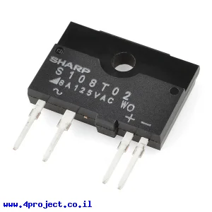ממסר SSR, 8A/125V