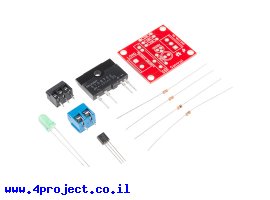 תמונה של מוצר ממסר SSR, 8A/125V - ערכה