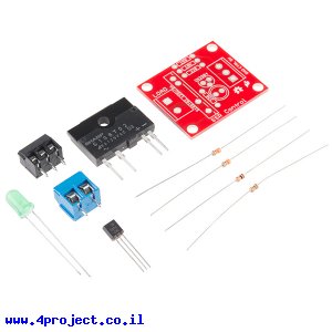 ממסר SSR, 8A/125V - ערכה