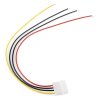 מחבר חשמל Molex 4pin עם חוטים